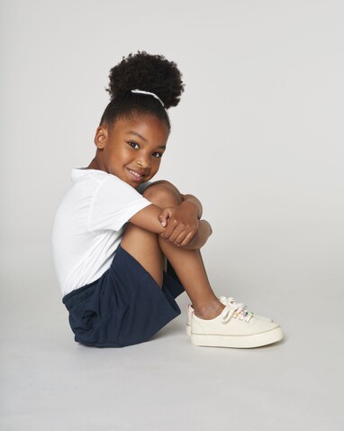 Mini Bolter - Die Kinder-Joggingshorts - French Navy - 5-6/110-116cm bedrucken, Art.-Nr. STBK102C72705