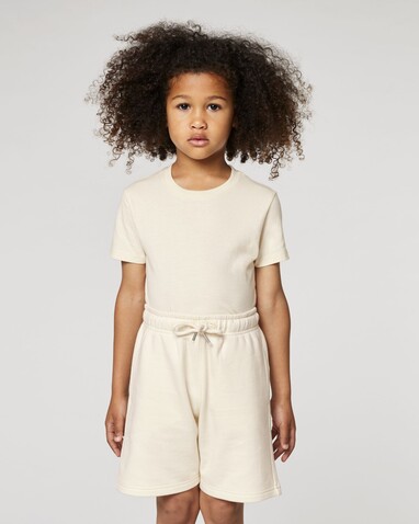 Mini Bolter - Die Kinder-Joggingshorts - Natural Raw - 12-13/152-158cm bedrucken, Art.-Nr. STBK102C05412