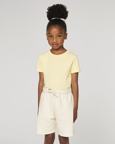 Mini Bolter - Die Kinder-Joggingshorts - Natural Raw - 9-11/134-146cm bedrucken, Art.-Nr. STBK102C05409