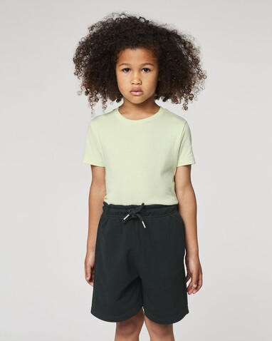Mini Bolter - Die Kinder-Joggingshorts - Black - 7-8/122-128cm bedrucken, Art.-Nr. STBK102C00207