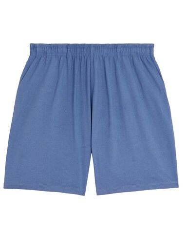 Waker - Unisex-Shorts aus Single-Jersey - Bright Blue - L bedrucken, Art.-Nr. STBU070C0531L