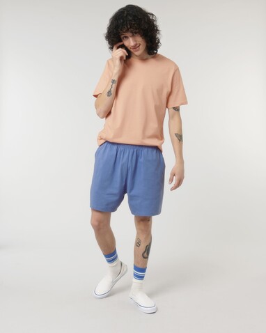 Waker - Unisex-Shorts aus Single-Jersey - Bright Blue - S bedrucken, Art.-Nr. STBU070C0531S