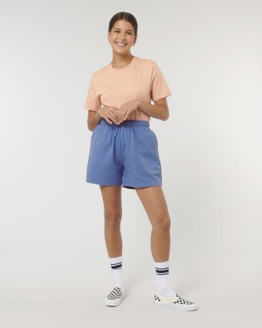 Waker - Unisex-Shorts aus Single-Jersey - Bright Blue - L bedrucken, Art.-Nr. STBU070C0531L