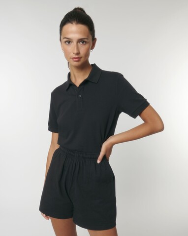Waker - Unisex-Shorts aus Single-Jersey - Black - L bedrucken, Art.-Nr. STBU070C0021L