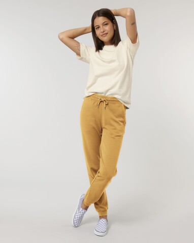 Mover Vintage - Die Garment-Dyed Unisex-Jogginghose - G. Dyed Gold Ochre - M bedrucken, Art.-Nr. STBU576C1411M