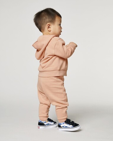 Baby Connector - Baby-Hoodie mit Reißverschluss - Fraiche Peche - 24-36 m/92-98cm bedrucken, Art.-Nr. STSB105C101B5