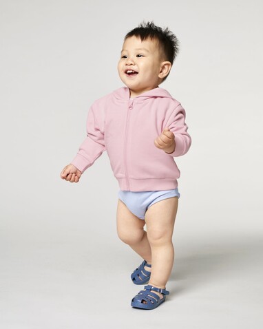 Baby Connector - Der Baby-Zip-Hoodie - Cotton Pink - 24-36 m/92-98cm bedrucken, Art.-Nr. STSB105C005B5 Baby Connector - Der Baby-Zip-Hoodie - Cotton Pink - 24-36 m/92-98cm bedrucken, Art.-Nr. STSB105C005B5