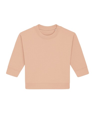 Baby Changer - Das Iconic Baby-Rundhals-Sweatshirt - Fraiche Peche - 18-24 m/86-92cm bedrucken, Art.-Nr. STSB920C101B4