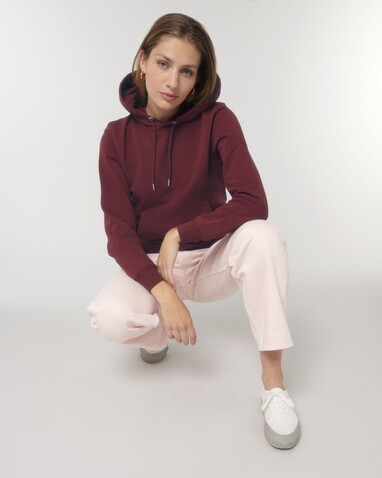 Archer - Der Unisex-Hoodie aus French Terry - Burgundy - 3XL bedrucken, Art.-Nr. STSU011C2443X