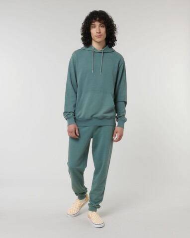 Archer Vintage - Der Garment-Dyed Unisex-Hoodie aus French Terry - G. Dyed Hydro - XXL bedrucken, Art.-Nr. STSU040C1022X