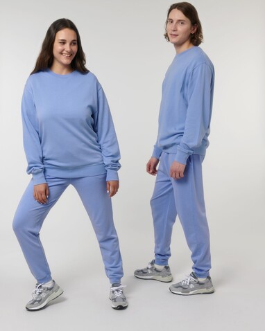 Matcher Vintage - Das Garment-Dyed Rundhals-Unisex-Sweatshirt aus French Terry - G. Dyed Swimmer Blue - M bedrucken, Art.-Nr. STSU085C1031M Matcher Vintage - Das Garment-Dyed Rundhals-Unisex-Sweatshirt aus French Terry - G. Dyed Swimmer Blue - M bedrucken, Art.-Nr. STSU085C1031M