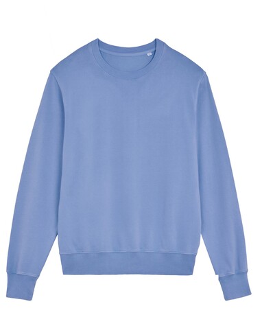 Matcher Vintage - Das Garment-Dyed Rundhals-Unisex-Sweatshirt aus French Terry - G. Dyed Swimmer Blue - M bedrucken, Art.-Nr. STSU085C1031M Matcher Vintage - Das Garment-Dyed Rundhals-Unisex-Sweatshirt aus French Terry - G. Dyed Swimmer Blue - M bedrucken, Art.-Nr. STSU085C1031M