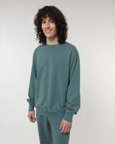 Matcher Vintage - Das Garment-Dyed Rundhals-Unisex-Sweatshirt aus French Terry - G. Dyed Hydro - XXS bedrucken, Art.-Nr. STSU085C1022S Matcher Vintage - Das Garment-Dyed Rundhals-Unisex-Sweatshirt aus French Terry - G. Dyed Hydro - XXS bedrucken, Art.-Nr. STSU085C1022S