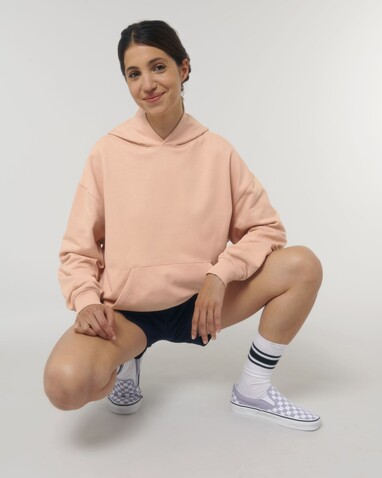 Cooper Dry - Der Boxy Unisex-Hoodie mit trockenem Griff - Fraiche Peche - M bedrucken, Art.-Nr. STSU797C1011M Cooper Dry - Der Boxy Unisex-Hoodie mit trockenem Griff - Fraiche Peche - M bedrucken, Art.-Nr. STSU797C1011M