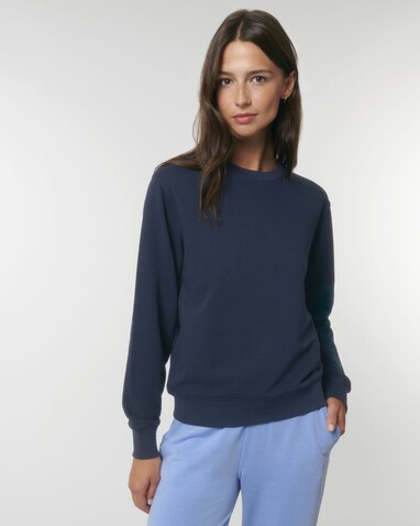 Matcher - Das Rundhals-Unisex-Sweatshirt aus French Terry - French Navy - XXL bedrucken, Art.-Nr. STSU799C7272X