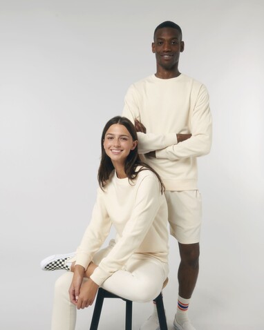 Matcher - Das Rundhals-Unisex-Sweatshirt aus French Terry - Natural Raw - XXL bedrucken, Art.-Nr. STSU799C0542X