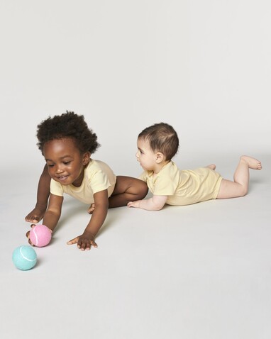 Baby Body - Der kurzärmelige Baby-Body - Butter - 0-3 m/56-62cm bedrucken, Art.-Nr. STUB103C078B6 Baby Body - Der kurzärmelige Baby-Body - Butter - 0-3 m/56-62cm bedrucken, Art.-Nr. STUB103C078B6
