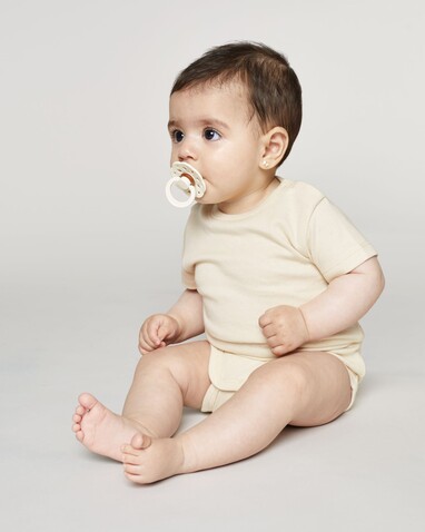 Baby Body - Der kurzärmelige Baby-Body - Natural Raw - 9-12 m/74-80cm bedrucken, Art.-Nr. STUB103C054B9 Baby Body - Der kurzärmelige Baby-Body - Natural Raw - 9-12 m/74-80cm bedrucken, Art.-Nr. STUB103C054B9