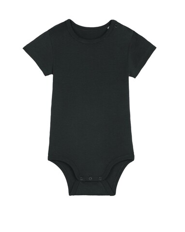Baby Body - Der kurzärmelige Baby-Body - Black - 3-6 m/62-68cm bedrucken, Art.-Nr. STUB103C002B7 Baby Body - Der kurzärmelige Baby-Body - Black - 3-6 m/62-68cm bedrucken, Art.-Nr. STUB103C002B7