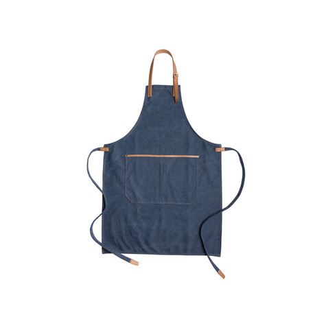 Deluxe Canvas Schürze blau bedrucken, Art.-Nr. P262.825