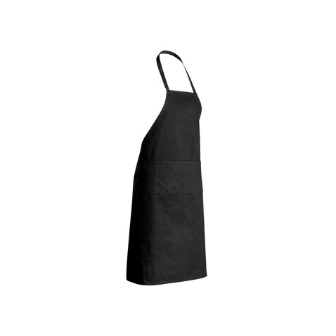 Impact AWARE™ recycelte Baumwollschürze 180gr schwarz bedrucken, Art.-Nr. P262.841