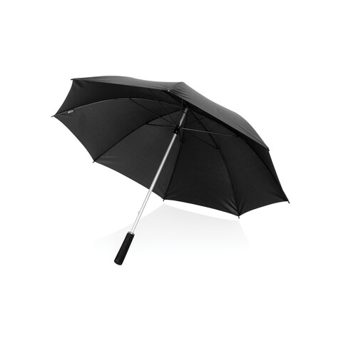 Swiss Peak Aware™ Ultra-light manueller 25” Alu Schirm schwarz bedrucken, Art.-Nr. P850.381