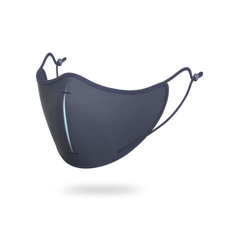 XD DESIGN Masken-Set navy blau, blau bedrucken, Art.-Nr. P265.875
