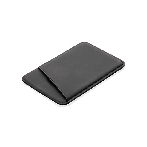 Magnetischer Phone-Kartenhalter schwarz bedrucken, Art.-Nr. P820.751