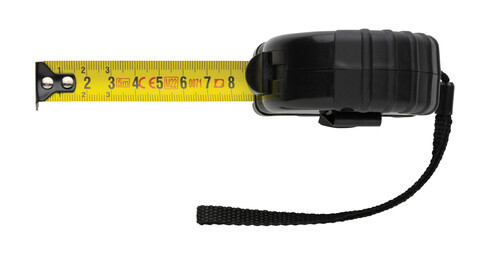 5m/19mm Maßband aus RCS recyceltem Kunststoff schwarz bedrucken, Art.-Nr. P112.111