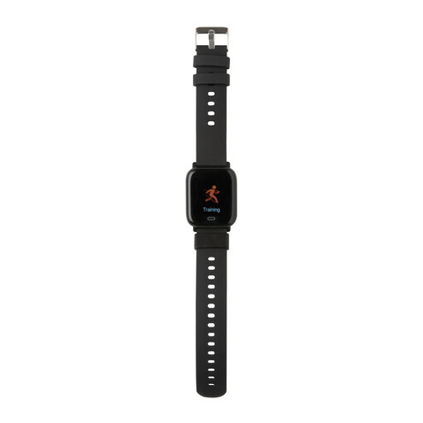 Fit Watch aus RCS recyceltem TPU schwarz bedrucken, Art.-Nr. P330.891