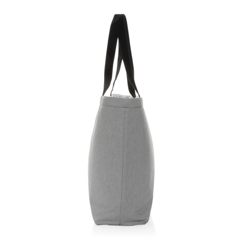 Impact Aware™ 285g/m² große, ungefärbte Rcanvas-Kühltasche grau bedrucken, Art.-Nr. P422.482