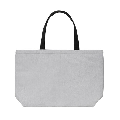 Impact Aware™ 285g/m² große, ungefärbte Rcanvas-Kühltasche grau bedrucken, Art.-Nr. P422.482
