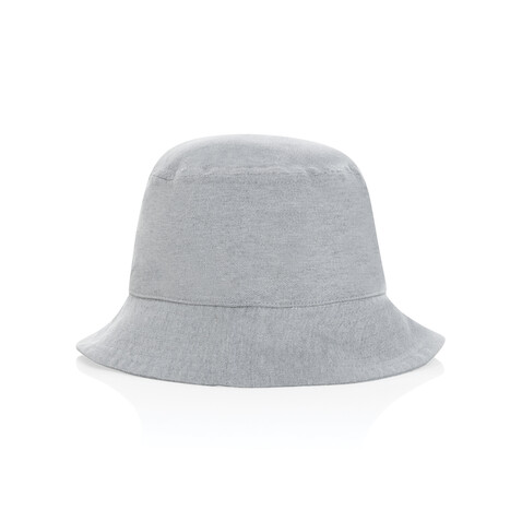 Impact AWARE™ 285g/m² ungefärbter rCanvas-OneSize-Fischerhut grau bedrucken, Art.-Nr. P453.082