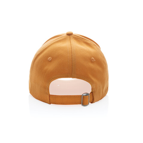 Impact 6 Panel Kappe aus 280gr rCotton mit AWARE™ Tracer sundial orange bedrucken, Art.-Nr. P453.468