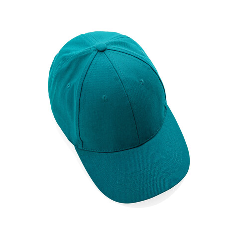 Impact 6 Panel Kappe aus 280gr rCotton mit AWARE™ Tracer verdigris bedrucken, Art.-Nr. P453.467