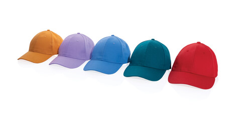 Impact 6 Panel Kappe aus 280gr rCotton mit AWARE™ Tracer verdigris bedrucken, Art.-Nr. P453.467
