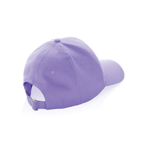 Impact 6 Panel Kappe aus 280gr rCotton mit AWARE™ Tracer lavender bedrucken, Art.-Nr. P453.460