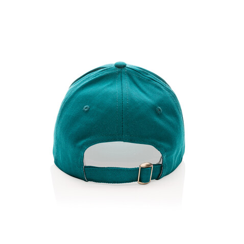 Impact 5 Panel Kappe aus 280gr rCotton mit AWARE™ Tracer verdigris bedrucken, Art.-Nr. P453.477