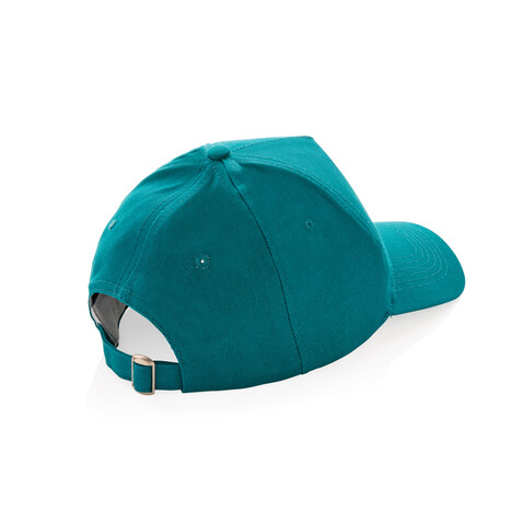 Impact 5 Panel Kappe aus 280gr rCotton mit AWARE™ Tracer verdigris bedrucken, Art.-Nr. P453.477