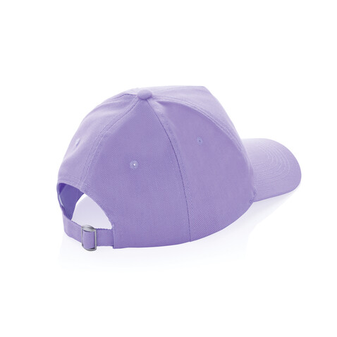 Impact 5 Panel Kappe aus 280gr rCotton mit AWARE™ Tracer lavender bedrucken, Art.-Nr. P453.470