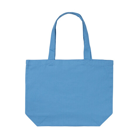 Impact Aware™ 240g/m² rCanvas Shopper mit Tasche tranquil blue bedrucken, Art.-Nr. P762.975