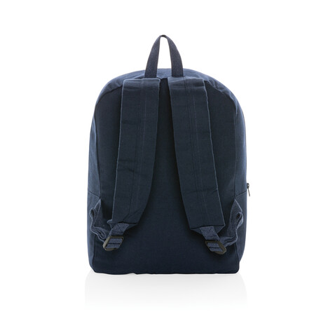 Impact Aware™ 285g/m² rCanvas-Rucksack, ungefärbt navy blau bedrucken, Art.-Nr. P762.985