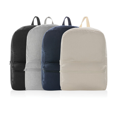 Impact Aware™ 285g/m² rCanvas-Rucksack, ungefärbt navy blau bedrucken, Art.-Nr. P762.985