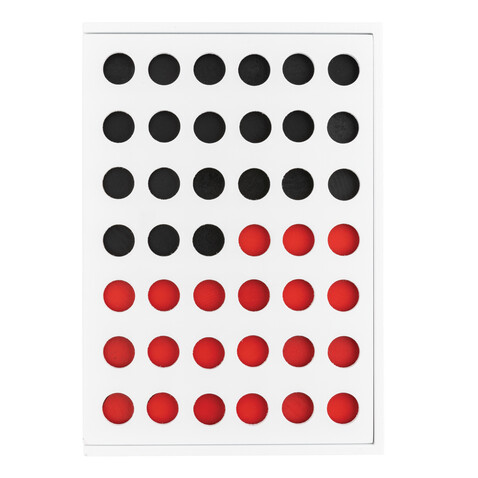 Connect Four Holzspiel weiß bedrucken, Art.-Nr. P940.243