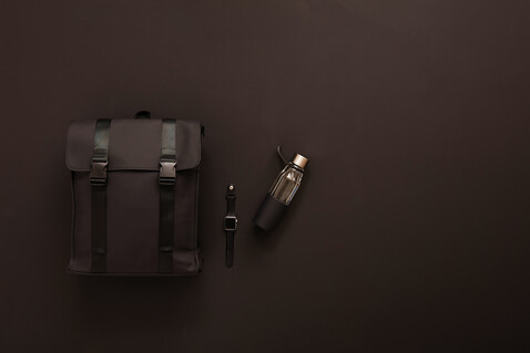 VINGA Baltimore Rucksack schwarz bedrucken, Art.-Nr. 500119