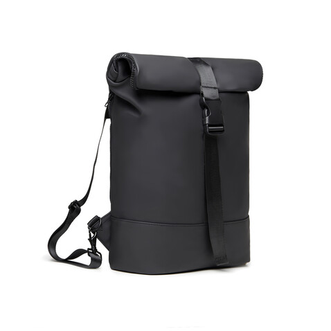 VINGA Baltimore Fahrradtasche schwarz bedrucken, Art.-Nr. 501819