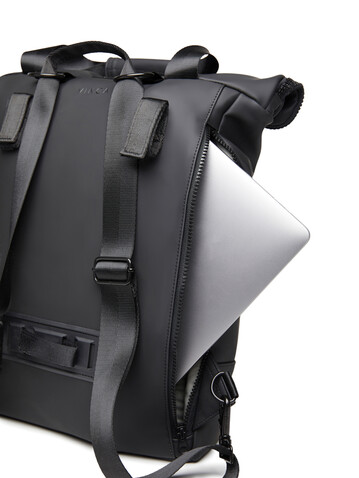 VINGA Baltimore Fahrradtasche schwarz bedrucken, Art.-Nr. 501819