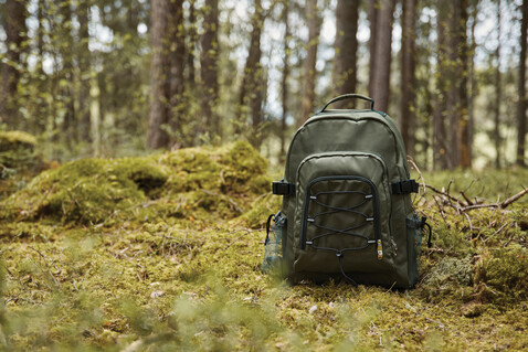 VINGA Parks Kühl-Rucksack grün bedrucken, Art.-Nr. 5580
