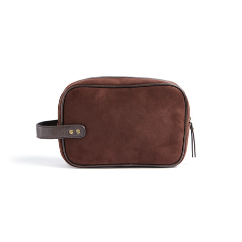 VINGA Hunton Kosmetiktasche braun bedrucken, Art.-Nr. 526019