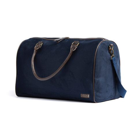 VINGA Hunton Weekendbag blau bedrucken, Art.-Nr. 522019